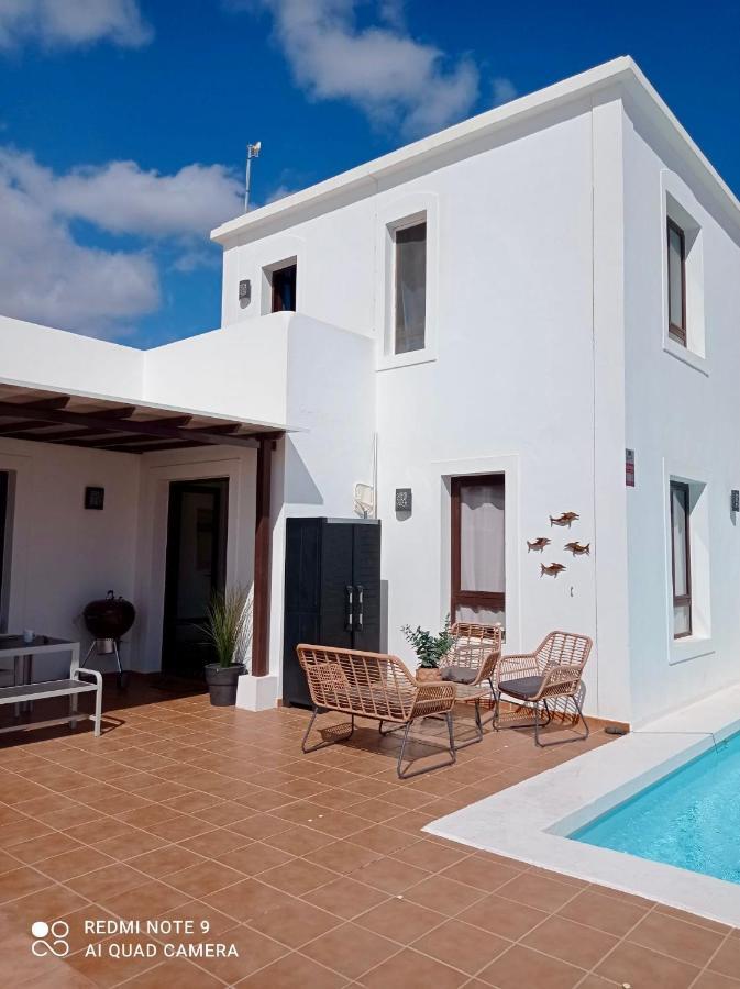 Splendid Casa Papagayo, Heated Pool, Roofterrace With Views And Wifi Villa Playa Blanca Dış mekan fotoğraf