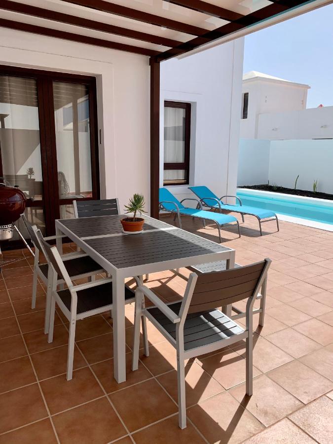 Splendid Casa Papagayo, Heated Pool, Roofterrace With Views And Wifi Villa Playa Blanca Dış mekan fotoğraf
