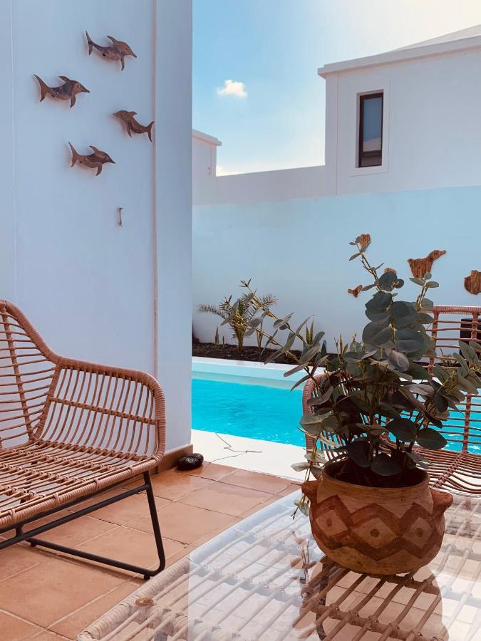 Splendid Casa Papagayo, Heated Pool, Roofterrace With Views And Wifi Villa Playa Blanca Dış mekan fotoğraf