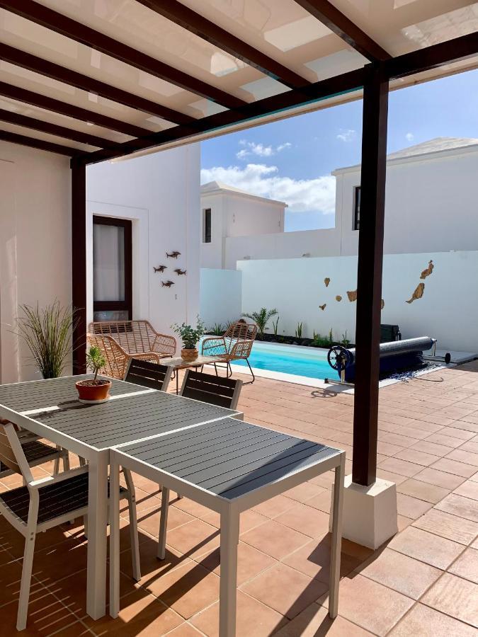 Splendid Casa Papagayo, Heated Pool, Roofterrace With Views And Wifi Villa Playa Blanca Dış mekan fotoğraf