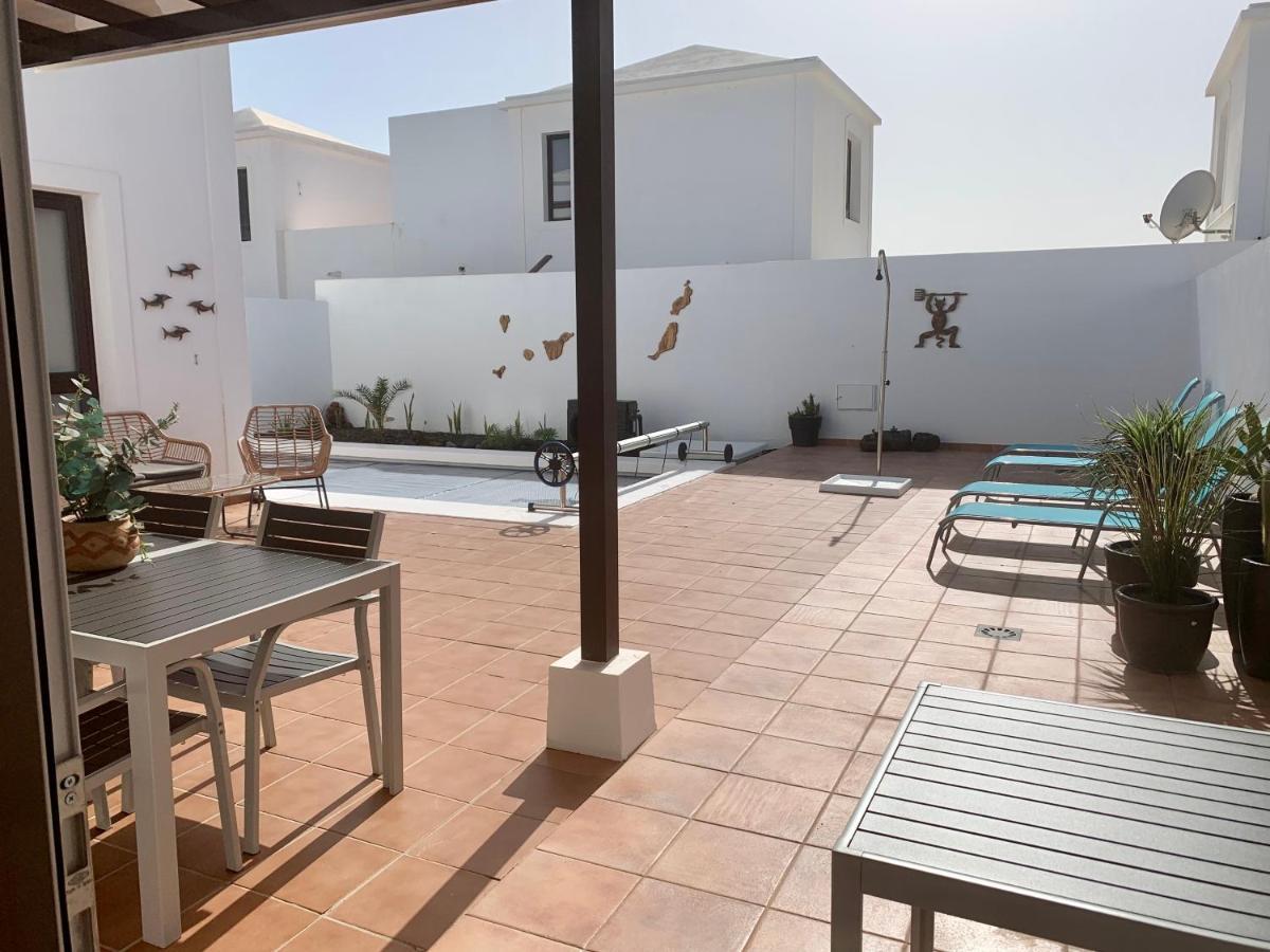 Splendid Casa Papagayo, Heated Pool, Roofterrace With Views And Wifi Villa Playa Blanca Dış mekan fotoğraf